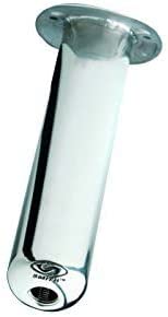 CE Smith - Flush Mount Cast Bottom Rod Holder - Tough Boat Accessories - 30-Degree