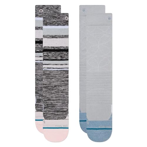 Stance Bobbin 2 Pack Kids OTC Socks (Large, Multi)