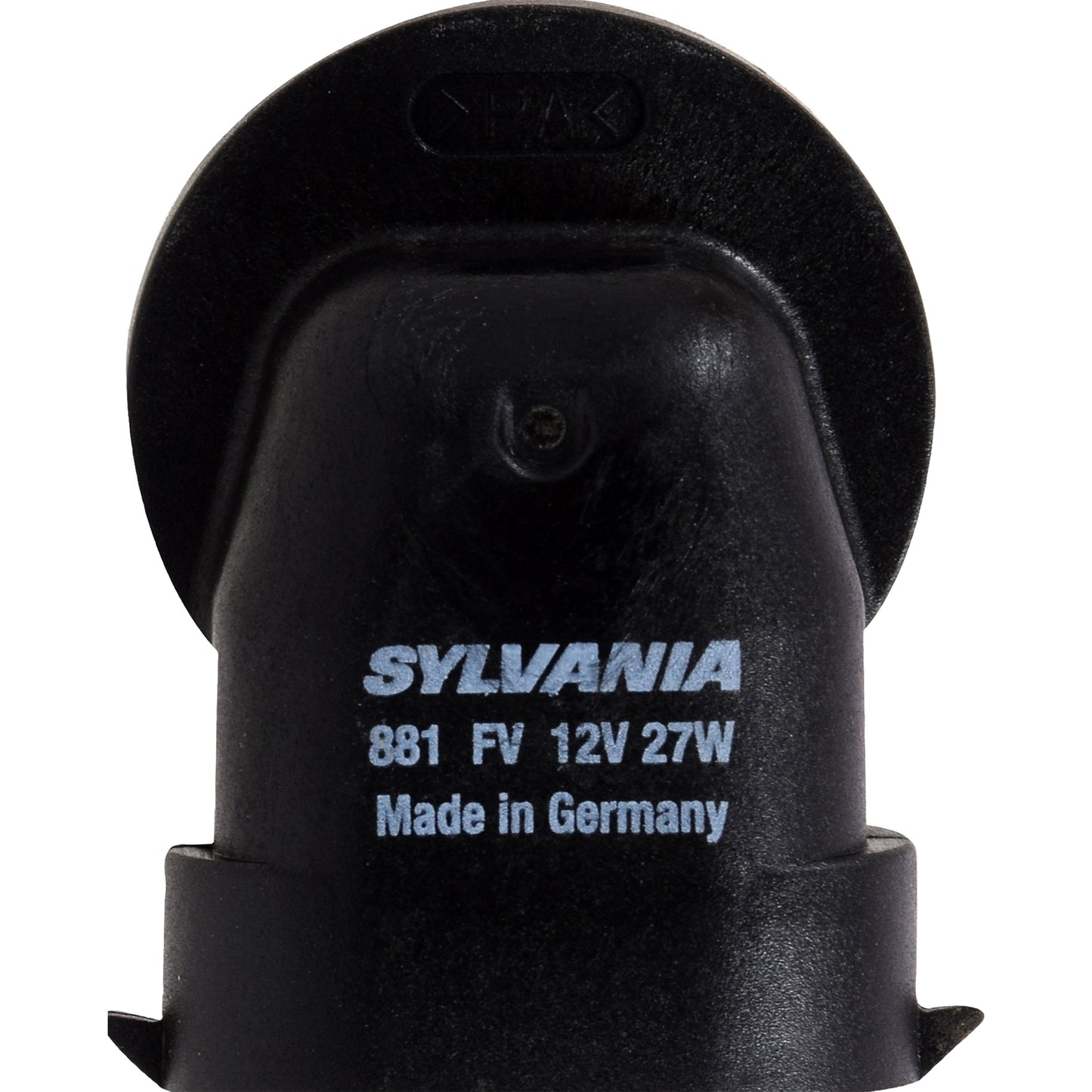 SYLVANIA - 881 Fog Vision - High Performance Yellow Halogen Fog Lights, Sleek Style & Improved Safety, Street Legal, For Fog Use Only (Contains 2 Bulbs)