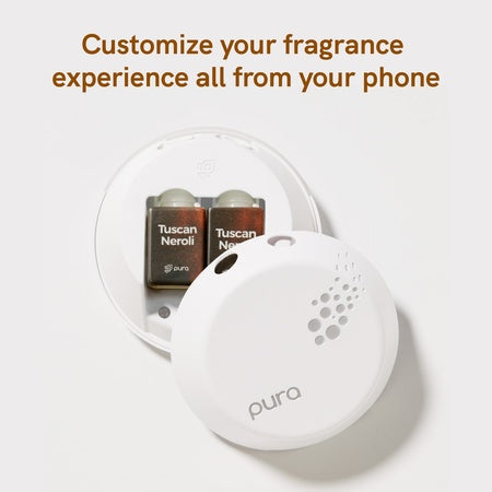 Pura - Fragrance for Smart Home Air Diffusers - Room Freshener - Aromatherapy Scents for Bedrooms & Living Rooms - Odor Eliminator - 2 Pack - Tuscan Neroli