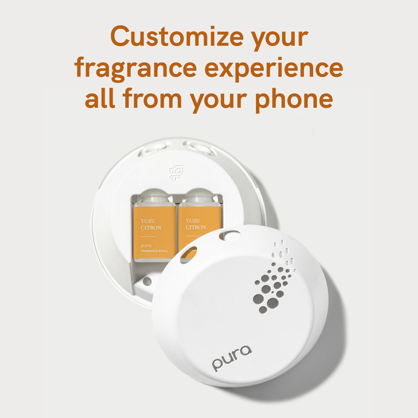 Pura - Fragrance for Smart Home Air Diffusers - Room Freshener - Aromatherapy Scents for Bedrooms & Living Rooms - Odor Eliminator - 2 Pack - Yuzu Citron