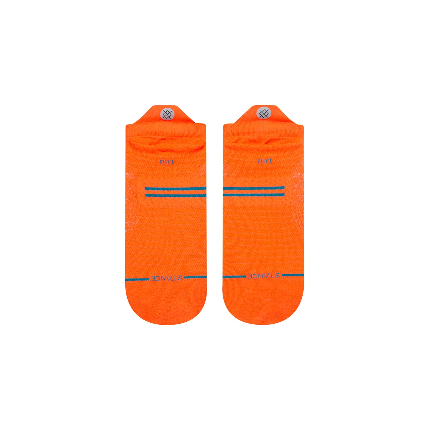 Stance Run Ul Tab Socks (Small, Coral)