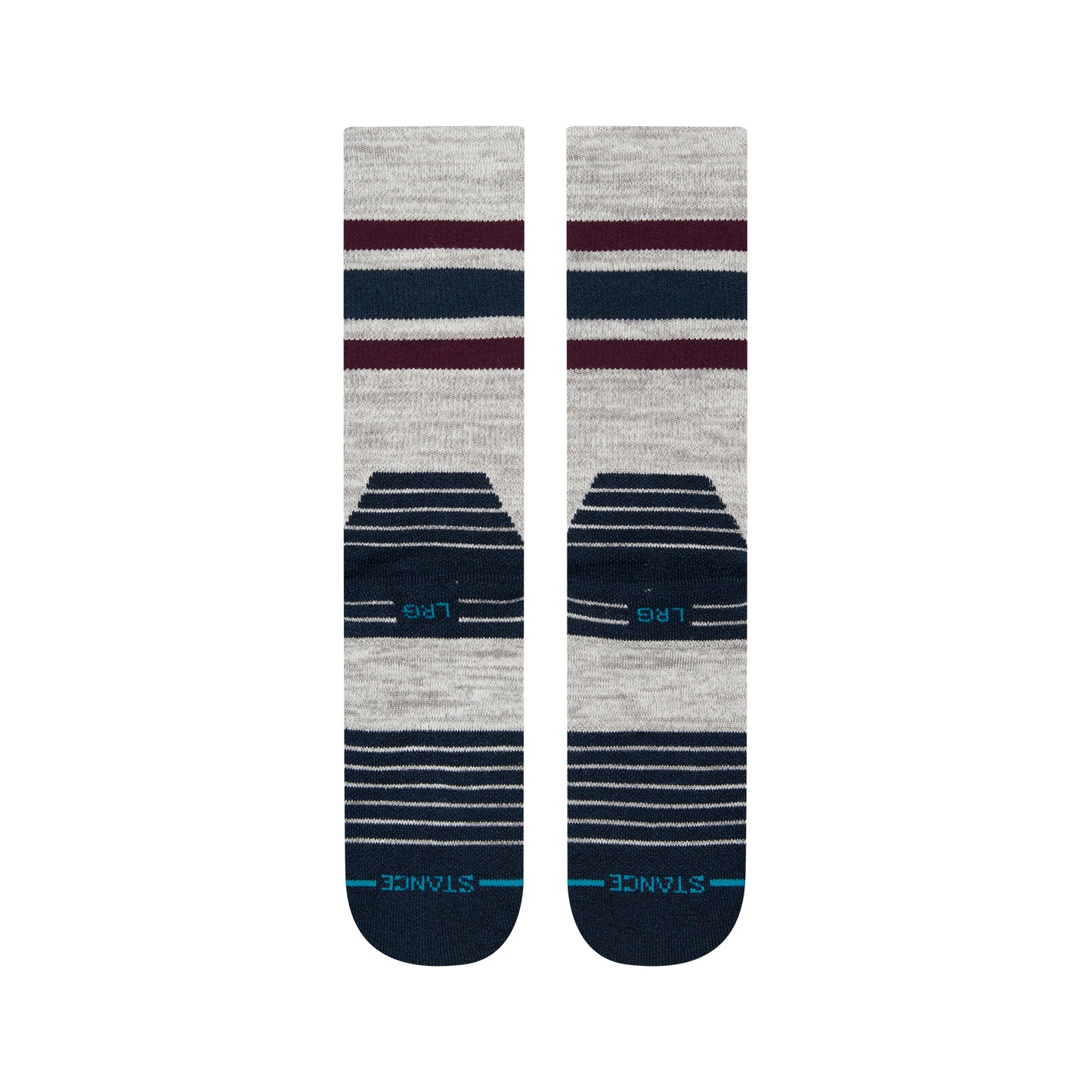 Stance Pass Thru Crew Socks (Medium, Natural)