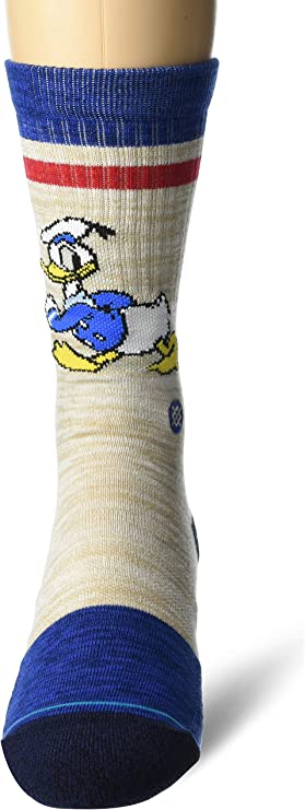 Stance Crew Vintage Disney 2020 Socks (Large, Natural)