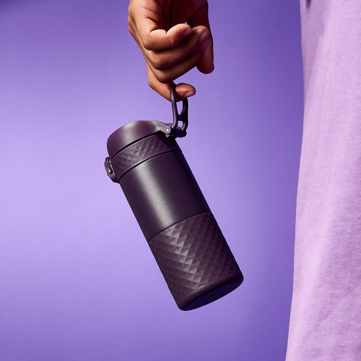 Ion8 Leakproof Travel Mug - Vacuum Insulated - 12 oz/360 ml - Blackberry