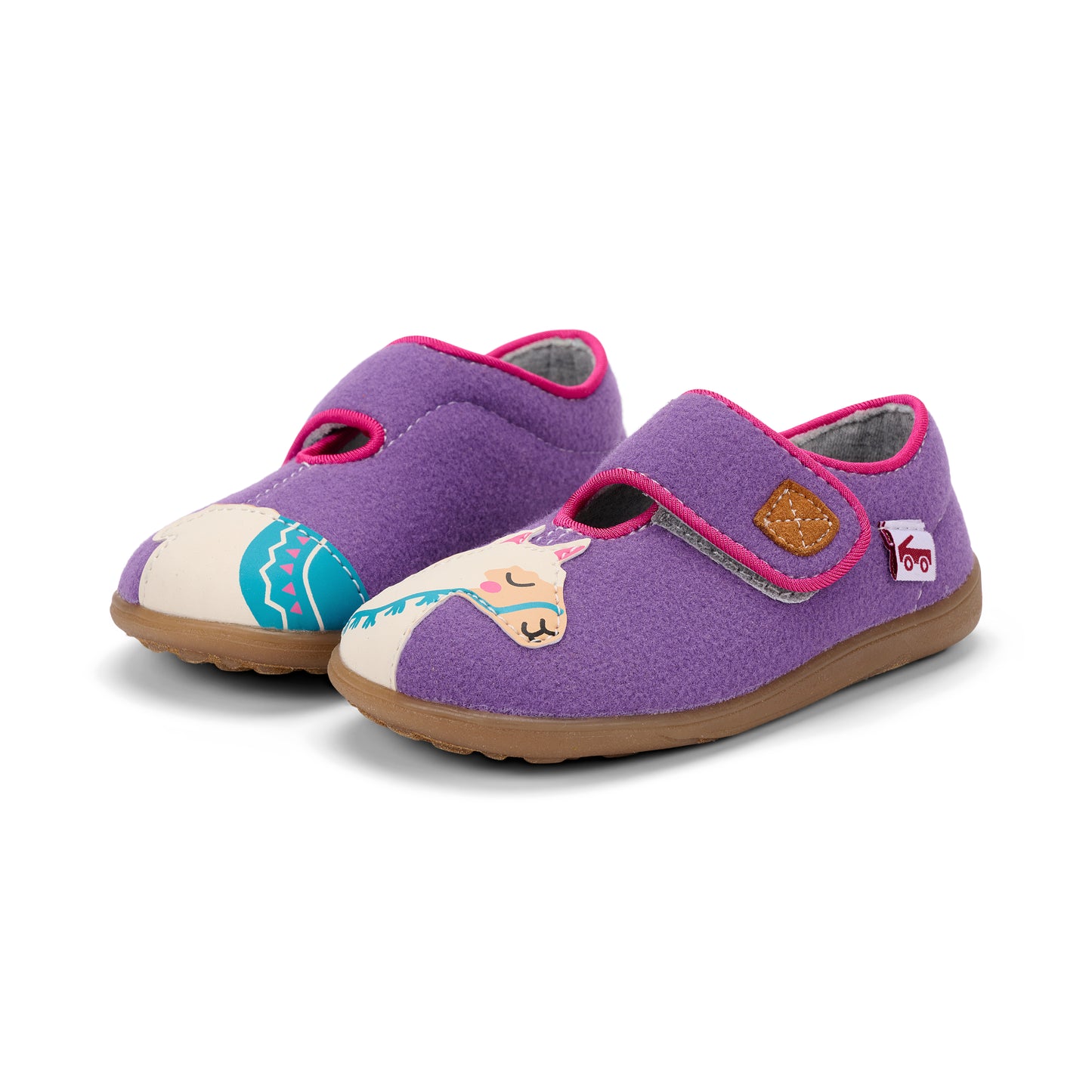 See Kai Run - Cruz II Slipper for Little Kids, Purple Llama, Toddler 7