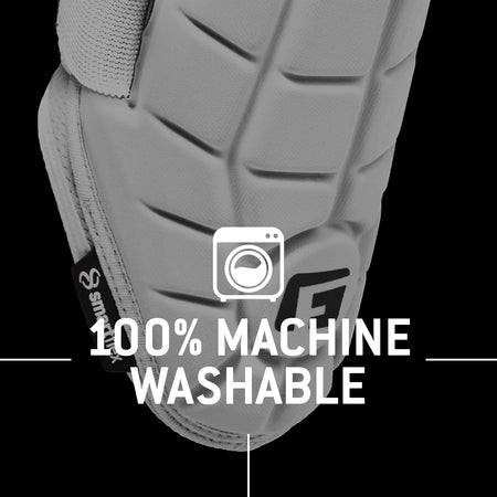 G-Form Elite Speed Batter's Baseball Elbow Guard - Elbow Pad with Adjustable Straps - White, Adult L/XL