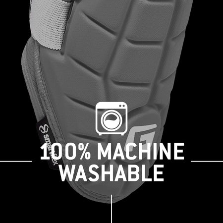 G-Form Elite Speed Batter's Baseball Elbow Guard - Elbow Pad with Adjustable Straps - Gray, Adult L/XL