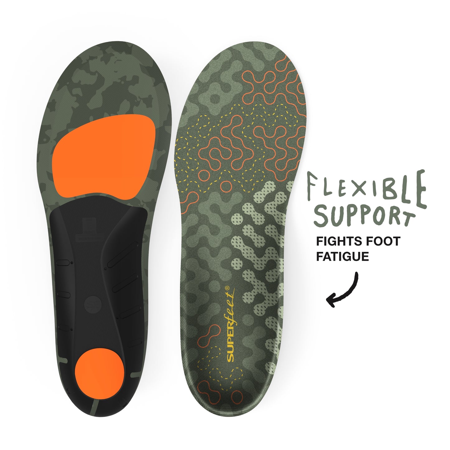 Superfeet Placeholder ADAPT Hike - Rifle Green - Junior: 2.5 - 4 / Women: 4.5 - 6