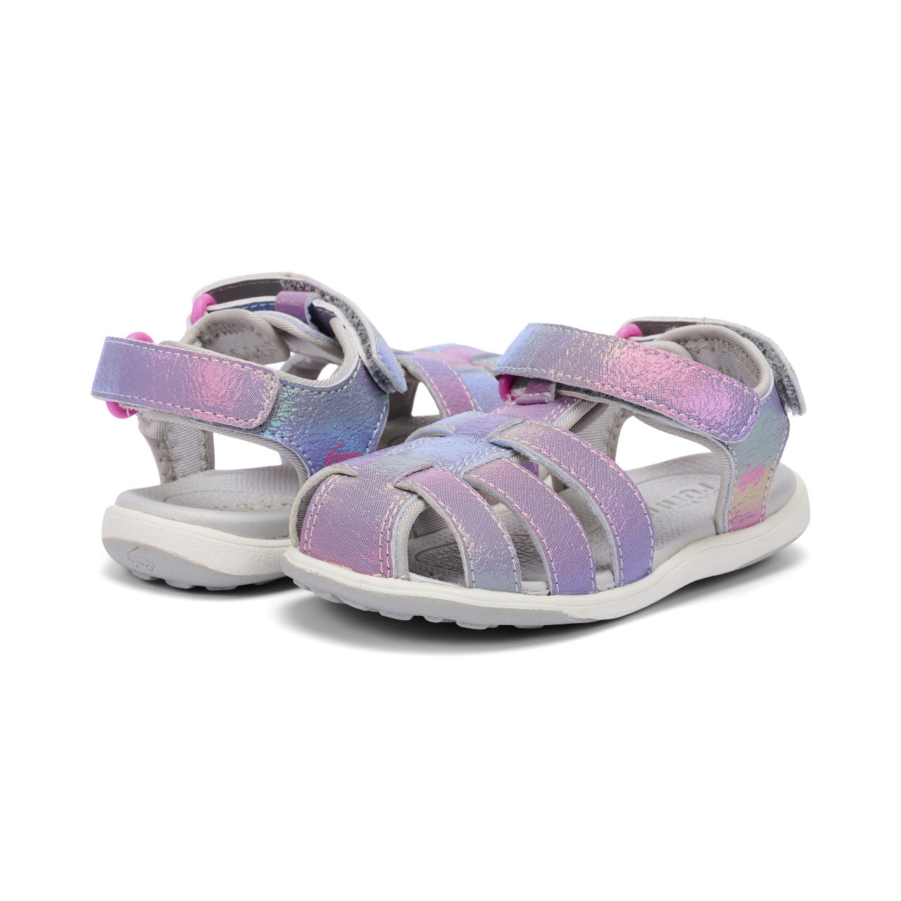 See Kai Run - Paley II Fisherman Sandal for Little Kids, Rainbow Multi, 12