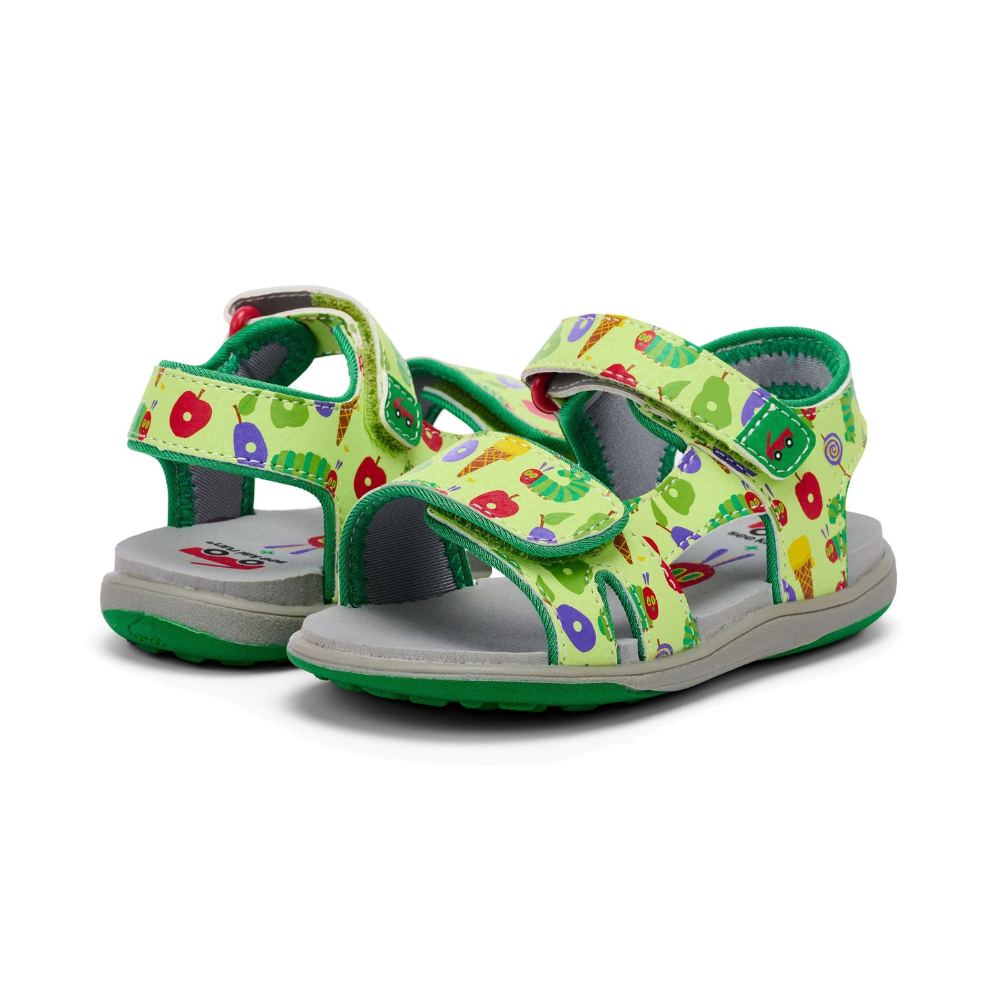 See Kai Run - Jetty III Sandal for Toddlers, Green/The Very Hungry Caterpillar‚Ñ¢, 10