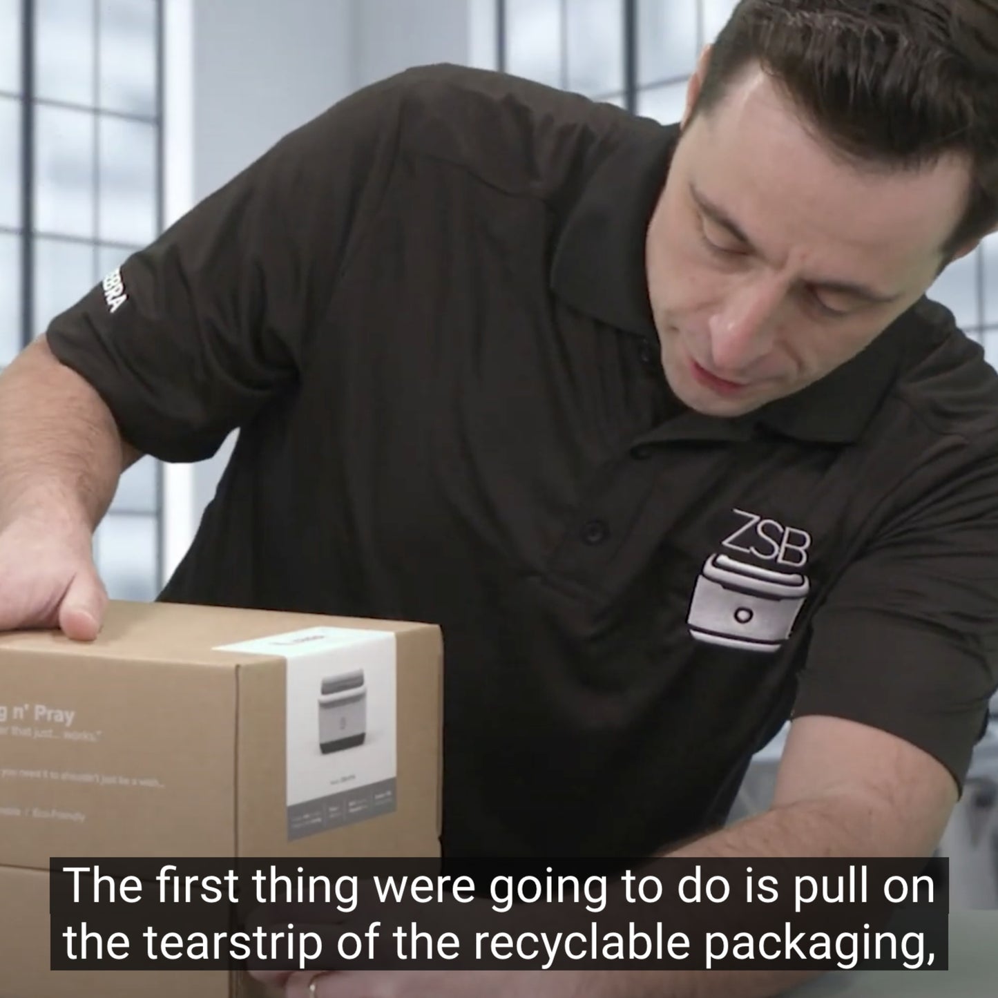 ZSB Series Thermal Label Printer from Zebra ZSB Label Printer Frustration Free Wireless Labeling for Shipping, Address, Barcodes, Filing and More - ZSB-DP12-2-inch Print Width