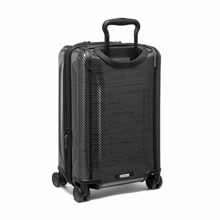 TUMI - Tegra-Lite 4 Wheel Luggage - Highly Durable Suitcase, Flexible Shell, Sleek and Lightweight Men's and Women's Expandable Rolling Bag - Front Pocket Expandable Carry On, Black Graphite