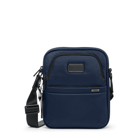 TUMI - Alpha Medium Crossbody - Men's Sleek Everyday Essentials Bag - Ballistic Nylon - Navy