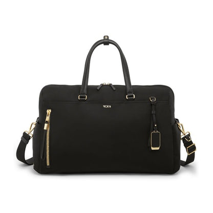 TUMI - Voyageur Venice Duffel - Aesthetic Travel Duffel Bag for Women - Multicompartment Weekender Ladies' Bag - Black/Gold