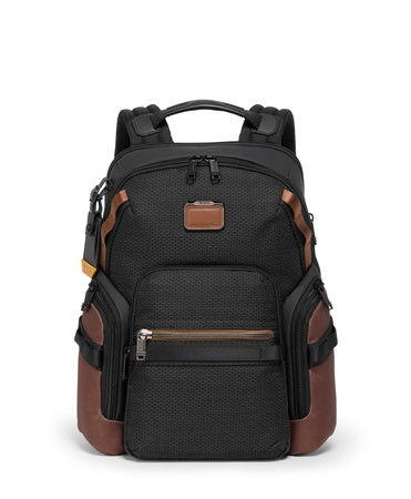 Tumi Mens Navigation Backpack Black/Onyx One Size