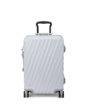 TUMI 19 Degree Frame International 4 Wheel Carry-On - Lightweight Suitcase - Hard Shell Luggage - 21.8" X 14.0" X 9.0" - Pearl Grey Texture