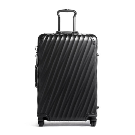 TUMI - 19 Degree Aluminum Short Trip 4 Wheeled Packing Case - Hard Shell Suitcase - 26.0" X 18" X 10.0" - Matte Black