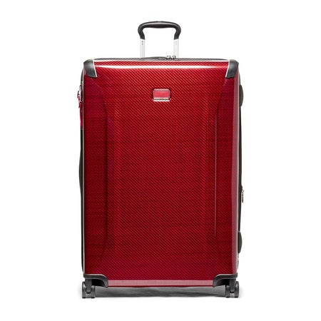 TUMI - Tegra-Lite Extended Trip Expandable 4 Wheeled Packing Suitcase - Roller Suitcase for Domestic & International Travel - Blaze Red