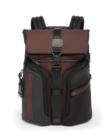 Tumi Mens Logistics Flap Lid Backpack Oxblood One Size
