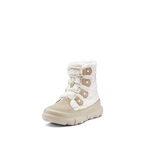 Sorel Women's Explorer II Joan Cozy Boot - Ancient Fossil, Sea Salt - Size 8.5