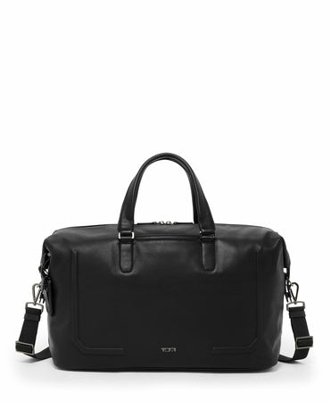 TUMI - Harrison Nelson Duffel - Men's Business & Travel Bag - Spacious Interior - 11.0" X 20.5" X 8.5" - Black Bombe