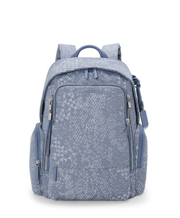 TUMI - Voyageur Celina Backpack - Women's Work and Travel Bag - 16.0" X 10.6" X 6.5" - Holds Up to 16" Laptop - Denim Blue