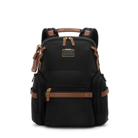 TUMI - Alpha Bravo Navigation Backpack - Everyday Travel and Commute Bag - Fits Up to 15" Laptop - 16.0" X 14.0" X 7.3" - Bridle