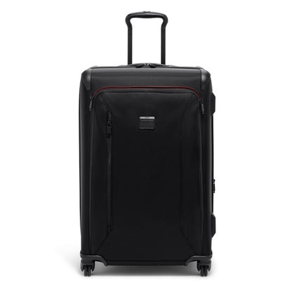 TUMI - Aerotour 4 Wheel Expandable Luggage - Men's and Women's Lightweight Business and Leisure Travel Suitcase - 26" Medium Expandable Checked, Black