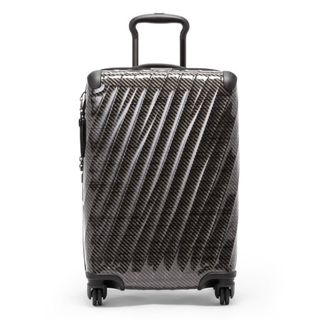 TUMI - 19 Degree Lite 4 Wheel Luggage - Lightweight and Highly Durable, Modern Contour, Hard Shell Men's and Women's Suitcase - 21.75" Carry-On, Black Graphite