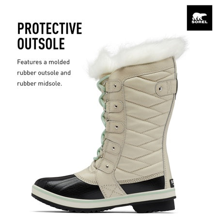 SOREL Women's Tofino ll Waterproof Boot - Fawn, Sea Sprite - 6.5