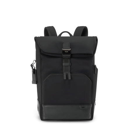 Tumi Unisex Osborn Roll Top Backpack, Midnight Black, One Size