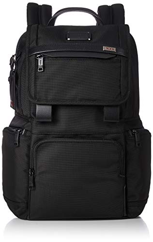 TUMI - Alpha Flap Backpack - 15 Inch Computer Bag for Men and Women - Black