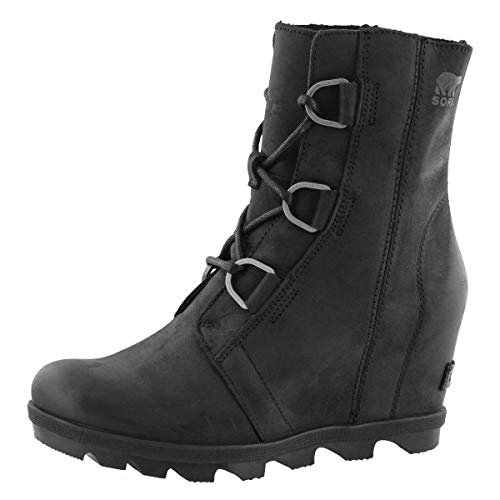 New Sorel Women's Joan Of Arctic Wedge II Boot Black 6.5