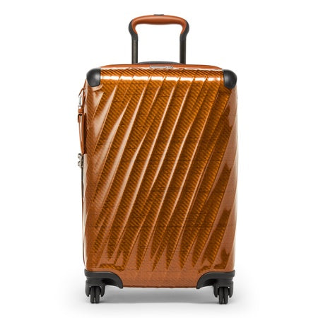 TUMI - 19 Degree Lite 4 Wheel Luggage - Lightweight and Highly Durable, Modern Contour, Hard Shell Men's and Women's Suitcase - 21.75" Carry-On, Amber