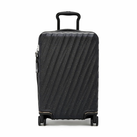 TUMI - 19 Degree Expandable Carry-On - 4-Wheeled Hard Shell Suitcase - 21.8" X 14.0" X 9.0" - Midnight Black