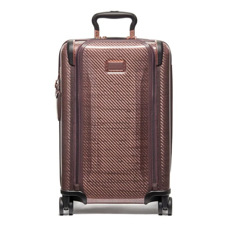 TUMI - Tegra-Lite 4 Wheel Luggage - Highly Durable Suitcase, Flexible Shell, Sleek and Lightweight Men's and Women's Expandable Rolling Bag - Front Pocket Expandable Carry On, Blush