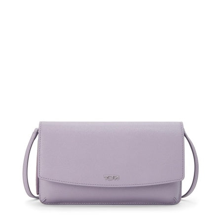 Tumi Women's Wallet Crossbody Lavender One Size