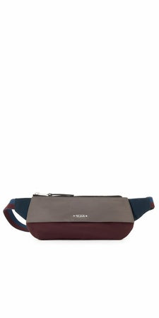 TUMI - Voyageur Juno Slim Hip Bag - Zinc/Navy/Beet Root
