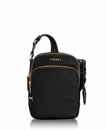 TUMI Voyageur Ruma Crossbody Bag - Chic and Practical Over-the-Shoulder Satchel for Women - Black