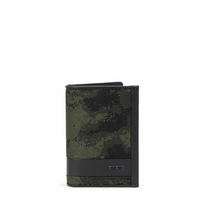 TUMI - Alpha Multi Window Card Case - Slim Profile Men's Wallet With ID Windows - Camo Jacquard