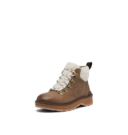 Sorel Women's Hi-Line Hiker Cozy Boots - Umber, Tawny Buff - Size 9.5