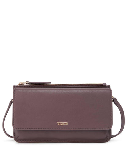 TUMI - Belden SLG Wallet Crossbody - Dark Mauve