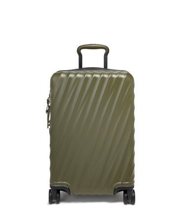 Tumi Unisex 19 Degree International Expandable 4 Wheel Carry-On Olive Texture Carry-On 22-Inch