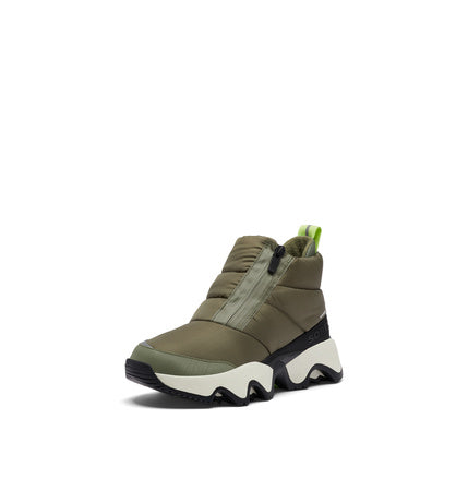 Sorel Kinetic™ Impact Puffy Zip Waterproof Stone Green/Black 6 B (M)