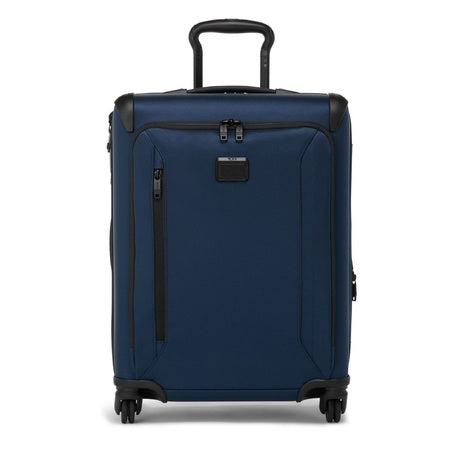 TUMI - Aerotour 4 Wheel Expandable Luggage - Men's and Women's Lightweight Business and Leisure Travel Suitcase - 21.75" Large Expandable Carry-On, Navy