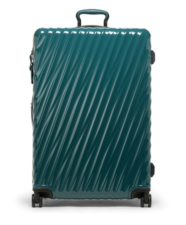 Tumi Unisex 19 Degree Polycarbonate Extended Trip Expandable 4 Wheel Packing Case Lagoon Checked 30-Inch One Size