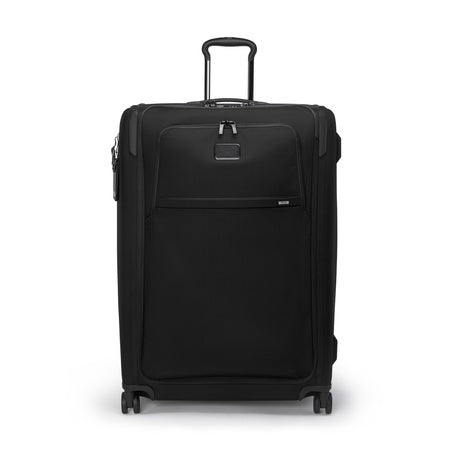 TUMI - Alpha X-Large Dual Access Expandable 4-Wheeled Checked Luggage - Zipper Expansion - Durable Ballistic Nylon - Extra Large Capacity Suitcase with TSA Lock - Black