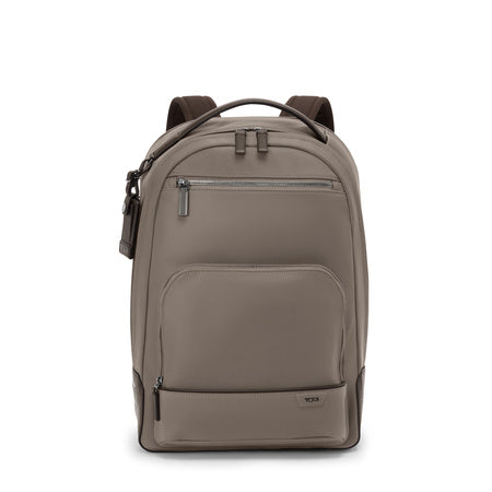 TUMI - Harrison Warren Backpack - Men's Laptop Pack fits up to 15" Screen - Business & Travel Bag - Taupe Driftwood