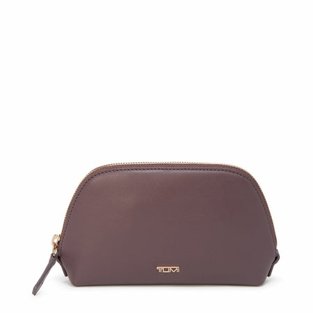 TUMI - Belden SLG Cosmetic Pouch - Dark Mauve